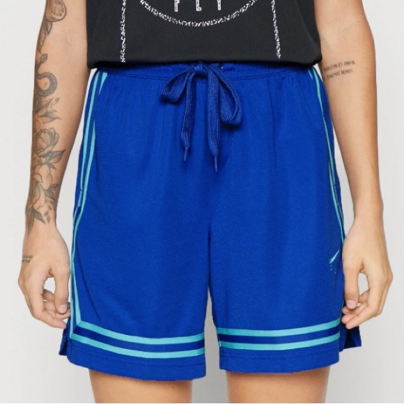 Nike Other - NWT [Nike] Fly Crossover 5" Blue Drawstring Basketball Shorts Unisex S M or L